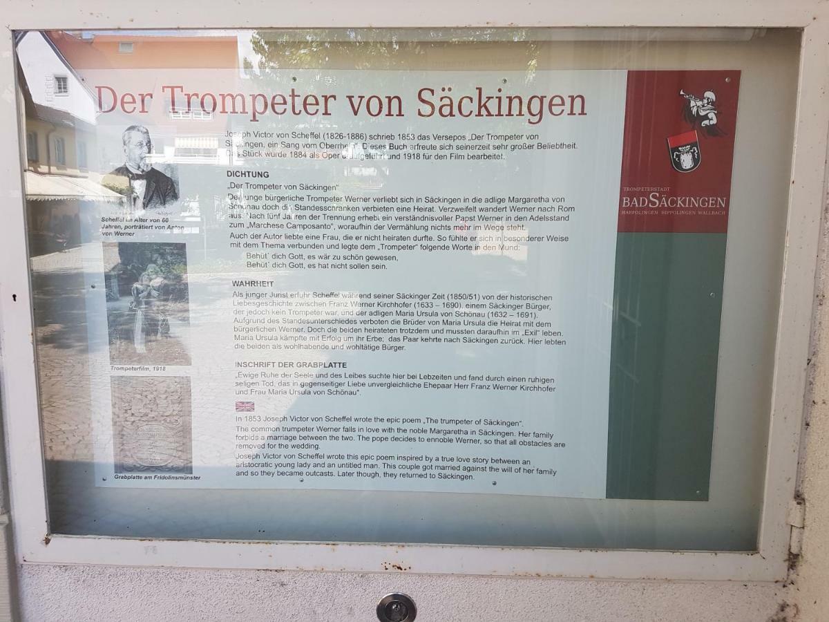Storchennest Apartamento Bad Säckingen Exterior foto